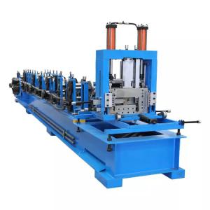 High Standard Purlin CZ Channel Steel Roll Forming Machine For Building Material
