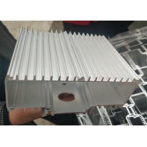 Extrusion Heat Sink Radiator Aluminum Spare Parts With Customized Made