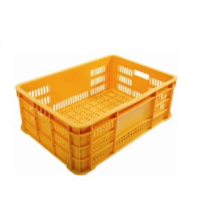 China PP Material Stackable Euro Plastic Containers Perforated Style on sale