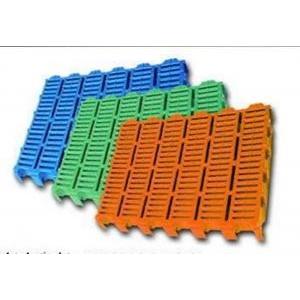 Multi Colored Poultry Plastic Slats , PP Plastic Pig Flooring 400*600 600*600