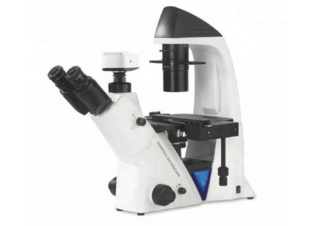 40X biológico invirtió el microscopio óptico WF10X/22mm Trinocular