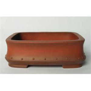 Unglazed Bonsai Flower Ceramic Pots For Indoor Plants