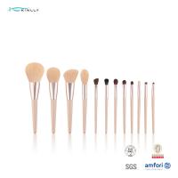 China Real Wooden Perfection Makeup Brushes 12pcs Premium Synthetic Foundation on sale