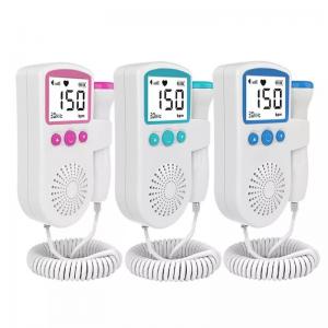 Portable 	Fetal Doppler Heart Monitor Baby Pocket Doppler Monitor For Pregnancy