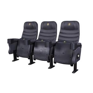 Fade Resistant Movie Theater Couches , Theater Room Chairs Easy Cleaning