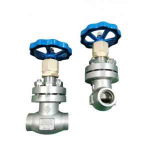 Short Stem SS304 SS316 DN10 To DN100 Low Temperature Valves