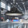 China Led Ufo High Bay Light 200W IP65 3CCT 3Power Adjustable 36000LM For Warehouse Industrial lighting wholesale
