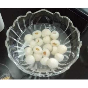 China Whole Refreshing Fresh Lychee Fruit Season , Freshly Frozen Foods In Glass Jar supplier
