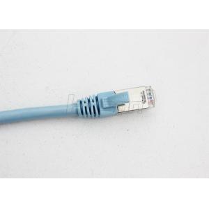 Super Slim Cat6 FTP Cable , RJ45 Ethernet Patch Cord Pass Fluke Channel Test