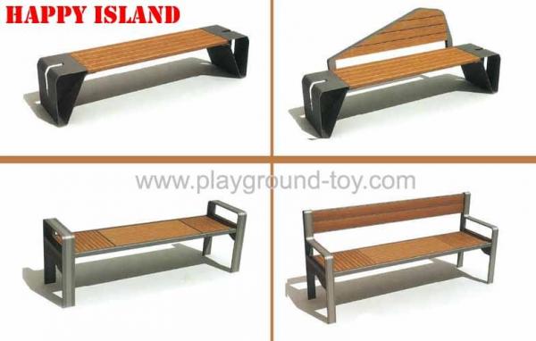 Customized Garden Park Bench , Outdoor Park Benches