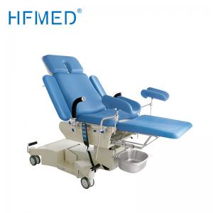 China Electrical Hydraulic Examination Bed / Alluminium Alloy Adjustable Hospital Beds supplier
