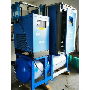 China Double Stage Horizontal Air Compressor / OEM Oil Free Air Compressor  supplier