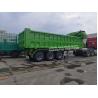 China SINOTERCEL 3 Axle 25CBM rear-tipping self-unloading semi-trailer with tarpaulin system wholesale
