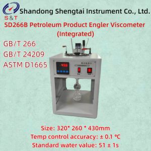 China SD266B Petroleum Product Engler Viscometer ASTM D1665 PID Temp Control Desktop Computer wholesale
