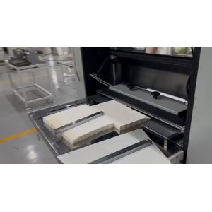 China Primary-medium-high Efficiency HEPA Filter Pleating Machine 1 M Per Min wholesale