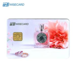 China O cartão biométrico CMYK da identificação do PLA do PVC deslocou o cartão magnético do furto da impressão supplier