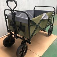 China Collapsible Foldable Wagon, Grocery Wagon, Utility Garden Cart, Folding Wagon With Wheels For Garden Sports on sale