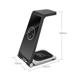 Case Friendly 7.5watt Qi Wireless Charger Stand For Android Phones  Iwatch