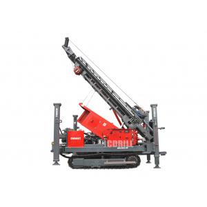 China 400m hot-sale crawler mounted full hydraulic water well drilling rig for sale supplier