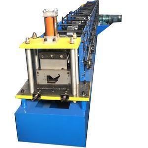 China Full Automatic Bearing Steel Half Round Portable Gutter Machine supplier