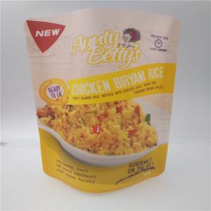 China Os sacos do empacotamento plástico do arroz para o alimento, costume do Granola impresso levantam-se malotes supplier