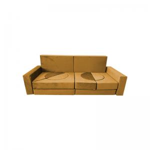 China Polyester Inner Liner Modular Foam Play Couch Set OEKO-TEX supplier