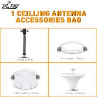 China Zinc Alloy Signal Booster Accessories White Ceiling Antenna Bag on sale