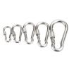China Customizable Stainless Steel Quick Link Spring Snap Hook With Screw Lock for Industrial wholesale