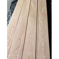 China Natural Oak 10cm Waterproof Wood Veneer MDF 12% Moisture Crown Cut on sale