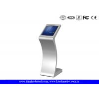 19" Vandal Proof Touch Screen Kiosk Stand For Shopping Mall Information Checking