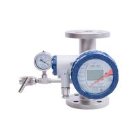 China Metal Tube Rotor Flow Meter With Pressure Gauge And LCD Display For Gas And Liquid Measurement on sale