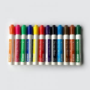 ODM Classroom Whiteboard Marker Pens Dry Erase Chisel Tip 12 Colors