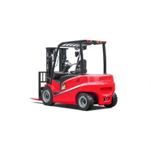 China Battery Fast Charged 4 Wheel Forklift , A Series Electric Warehouse Forklift supplier