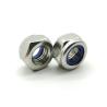 China ISO10511 SS304 Nylon Insert Lock Nuts Prevailing Torque Hexagon Thin Nuts Non Metallic Insert wholesale