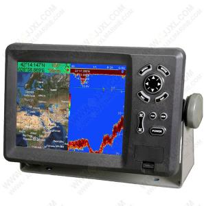 China LCD GPS Compatible C-Map MAX Marine Fish Finder supplier