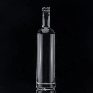 Glass Tequila Spirit Bottles with Fancy Vintage Design in 350ml/700ml/750ml Volume