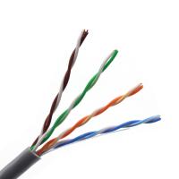 China Network Cable UTP CAT5E 24AWG 0.5mm CCA Conductor 305m on sale