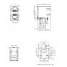 5569381-1 MOD JACK 8P8C R/A SHIELDED 2x1 Shielded w LED