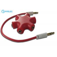 China MP3 Earphone Splitter Sharer Divider ABS Material / Electronic Parts Available on sale