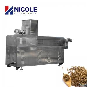 China Floating Tilapia Fish Food Extruder Machine Pellet Fish Meal Production Line supplier