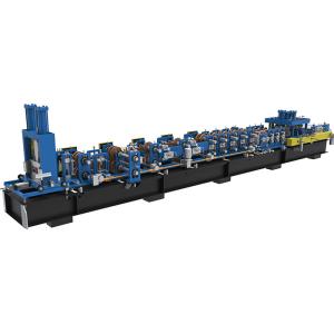 China Rolo totalmente automático do Purlin do Celling da seção do perfil da armação de aço da CZ que forma a máquina com perfurador hidráulico supplier