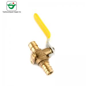 Long Lifespan PEX Pipe Copper 1/2''X1/2'' Mini Ball Valve