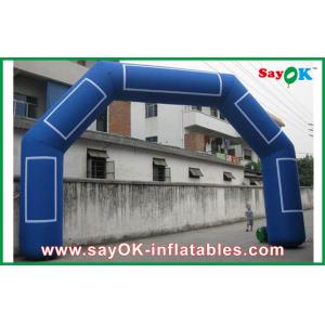 China Wedding Arch Decorations Custom Made Inflatable Arch For Sports , Event Inflatable Finish Arch wholesale