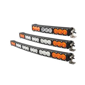 China Hanka Superior Quality Single Row 10W CREE Curved Version IP67 Off Road Led Light Bar For Car supplier