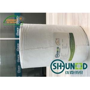 China Smooth Handfeeling 100% Tencel Non Woven Fabric For Wet Tissue supplier