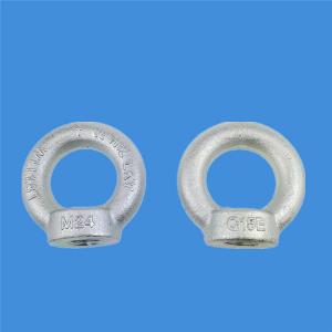 Carbon Steel Forged Eye Nut M6 To M100 Galvanized DIN 582 Eye Nut
