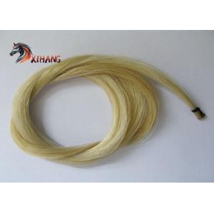 Music Horse Hair Bowstrings 25" Horse Hair For Violin Bow