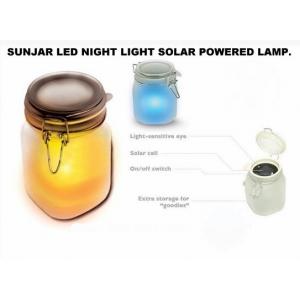 China Sun light Jar Frosted glass is an ingenious portable solar powered light. It looks like a storage jar supplier