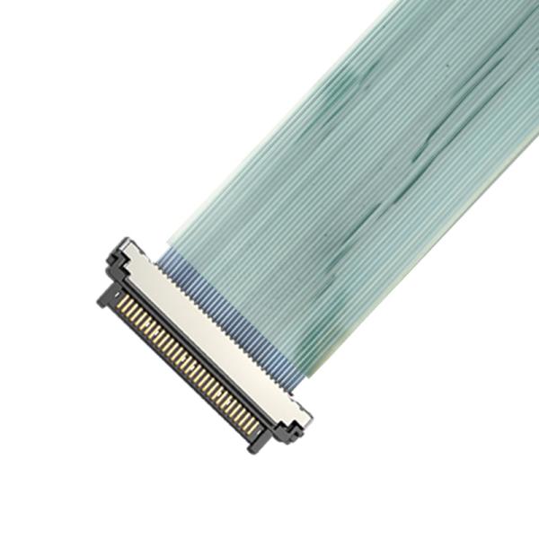 USL20-30SS-018BH 0.4mm Micro Coax Cable Customizable Pin Mapping For AI Accelerator Modules