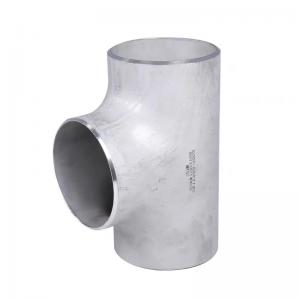 China WZ 304 316 Stainless Steel Pipe Fittings Industrial Grade Welded Tee for 1/8-4 Pipes supplier